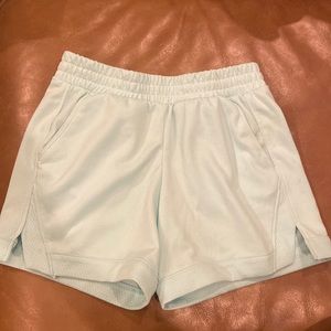 Girls size 6 shorts teal color